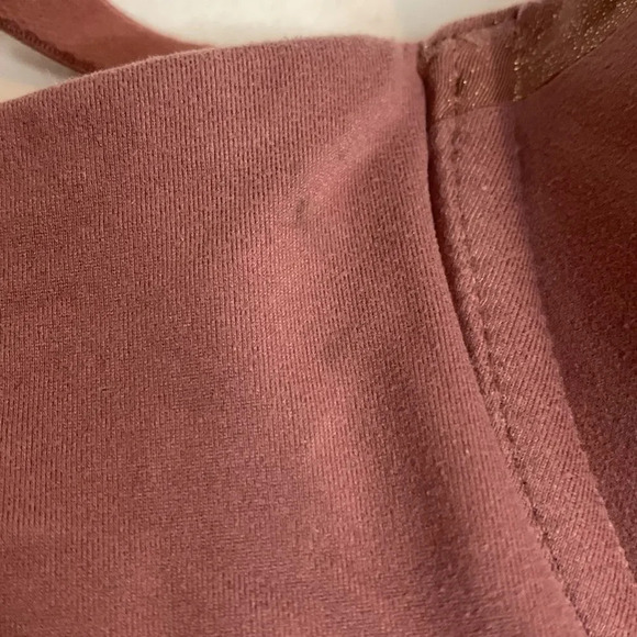 Victoria's Secret Body by Victoria Lined Demi Mauve Sparkle Bra 32D - Picture 6 of 16